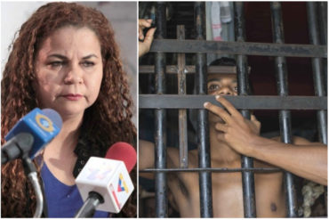 ¡VAYA, VAYA! Iris Varela sobre motín de presos en Táchira: «Quieren comer carne y pollo todos los días y no tenemos»