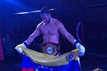 ¡ORGULLO NACIONAL! El venezolano José Carrasquero se proclamó como campeón de la MMA (+Fotos)