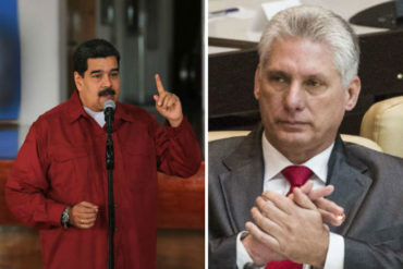 ¡SE LO CONTAMOS! Esta es la razón por la que Maduro se reunirá con Díaz-Canel en Cuba este viernes