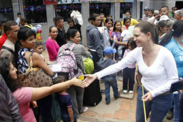 ¡VEA! María Corina Machado llevó la protesta contra Maduro a la frontera con Colombia (+Videos)