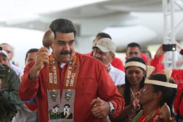 ¡INDOLENTE! Maduro bailaba música llanera mientras se moría un joven durante las protestas en Maracaibo (+Video)