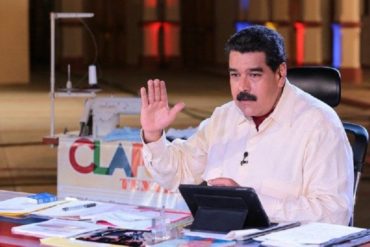 ¡PURAS PROMESAS! El nuevo plan de abastecimiento con los CLAP que anunció Nicolás Maduro