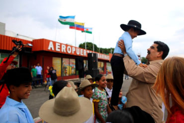 ¡AY, SÍ, EL TIERNITO! Maduro: Seré un presidente pueblo, un presidente niño y niña