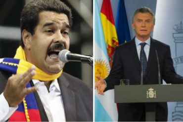 ¡ENARDECIDO! Maduro pide a Argentina abrir una investigación «objetiva» sobre supuesta invasión a Venezuela apoyada por Macri (+Video)