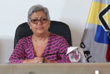 ¡NO OLVIDAR! Embajada de EEUU en Caracas recuerda por qué Tibisay Lucena fue sancionada en 2017