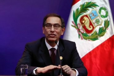 ¡LO ÚLTIMO! Gobierno de Vizcarra anunció la disolución del Congreso de Perú