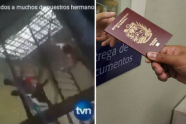 ¡MÍRELO! El video que muestra las condiciones en las que están venezolanos indocumentados en «refugios» en Panamá