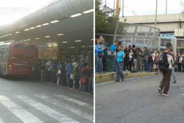 ¡ATENCIÓN! Metro Los Teques no presta servicio comercial este #12Abr por robo de cable (+Fotos)