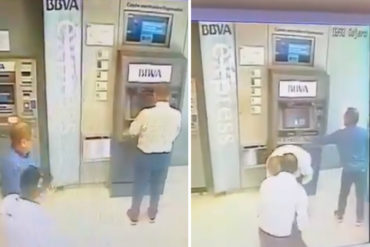 ¡PILAS! El nuevo modus operandi para robar a en los cajeros automáticos (pendientes, abuelitos) (VIDEO)