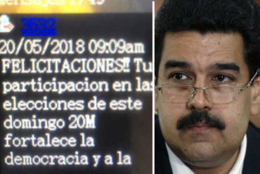 ¡QUÉ HORROR! Empleados públicos son obligados a mostrar sms que debieron recibir tras pasar por los puntos rojos este 20May