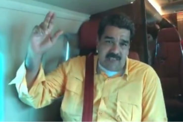 ¡PURO PASEO! Maduro se graba sobrevolando el llano venezolano (ahora se la da de Valentina Quintero) (VIDEO)