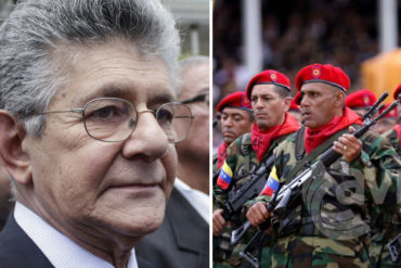 ¡AY, NICO! Ramos Allup: Hay oficiales de la Fuerza Armada descontentos por la situación de Venezuela