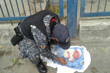 ¡QUÉ HORROR! En pleno día de las madres abandonó a su bebé recién nacido en La Candelaria (+Fotos)