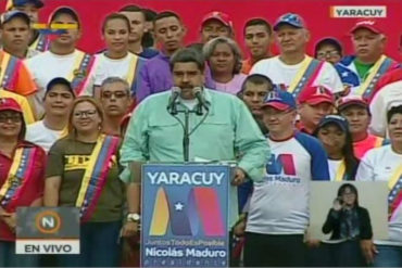 ¿AHORA SÍ? Maduro dice que ganará las elecciones para darle un “futuro mejor” a los venezolanos