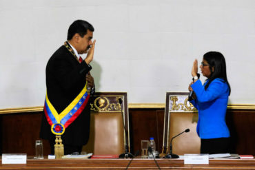 ¡VÉALOS! Estas fueron las caras de los presentes en la juramentación de Nicolás Maduro ante la ANC (+Fotos)