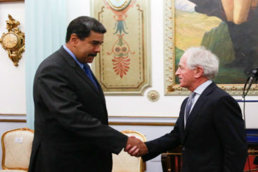 ¡SEPA! Maduro se reunió en Miraflores con senador estadounidense (Rafael Lacava lo llevó)