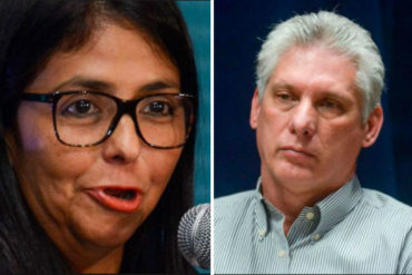 ¿FUE EL SUBCONSCIENTE? Delcy Rodríguez llamó “germen” a Díaz-Canel en plena sesión de la ANC (+Video)