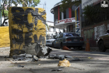 ¡TERRIBLE! Evio Di Marzo recorrió 150 metros desde donde fue herido al sitio donde chocó y murió (+Fotos)