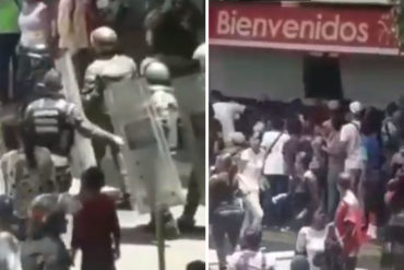 ¡EN REVOLUCIÓN! Reportaron conato de saqueo en Abasto Bicentenario de Guarenas este 17May