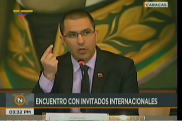 ¡SEPA! Arreaza dice que campaña de candidatos transcurrió con “normalidad” (+Video)