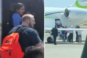 ¡VÉALO! El momento en que Joshua Holt y su esposa abordaron el avión rumbo a los EE UU (+Video)