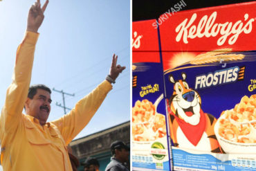 ¡ARBITRARIO! Maduro sobre Kellogg’s: Iniciaré acciones judiciales contra los empresarios (los amenazó con la Interpol) (+Video)