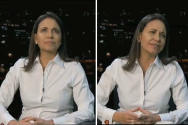 ¡AY, PAPÁ! La pregunta que dejó sin respuesta a María Corina Machado (+Video)