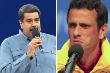 “Fantasma te dije y fantasma te quedaste”: Maduro ahora usó su Twitter para insultar a Capriles y acusarlo de “alentar otra vez la guerra económica”