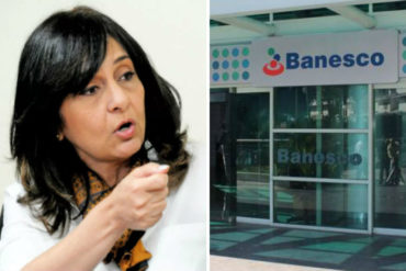 ¡PÍLLALO! El currículo de la nueva presidenta de Banesco que impuso el gobierno tras su intervención