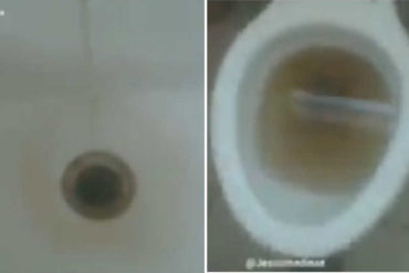 ¡QUÉ ASCO! Denuncian que en el Hospital Vargas solo cuenta con agua contaminada (+Video)