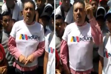 ¡AY, VALE! La franela “chupadita” que usó Ramón Lobo para participar en el simulacro electoral (+Video)