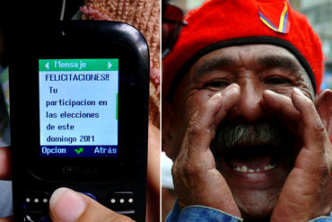 ¡ESTAFADOS! Chavistas denuncian que no recibieron los montos que les prometieron en puntos rojos este #20M