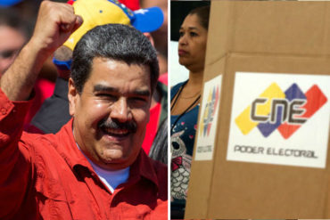 ¡EL DESCARO, PUES! Denuncian que en centro electoral en Guayana solo sale Nicolás Maduro en el tarjetón