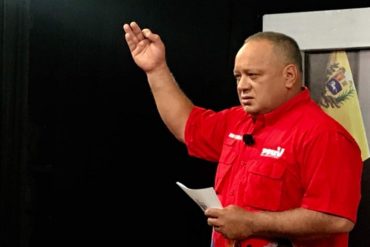 ¡SOLO SABEN PERSEGUIR! Cabello amenaza: “La justicia llegará para todo el que esté involucrado en el atentado” (+Video)