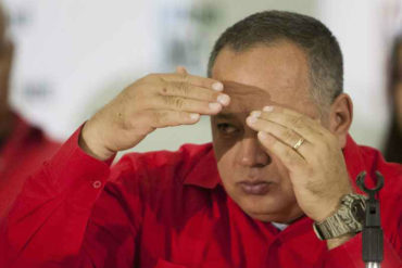 ¡QUÉ DESCARO! Diosdado Cabello: Si usted no consigue medicinas no es por culpa de la revolución sino de EEUU (+Video)