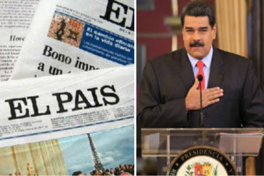 ¿CUÁNTO HABRÁ PAGADO? El artículo de Maduro en el País de España que revienta de ira (niega toda la crisis)