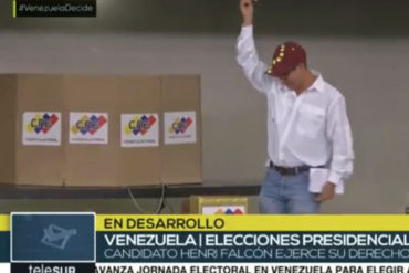 ¡LO ÚLTIMO! Henri Falcón votó en Lara: No es hora de quedarse de brazos cruzados (+denuncia de puntos rojos y voto asistido)