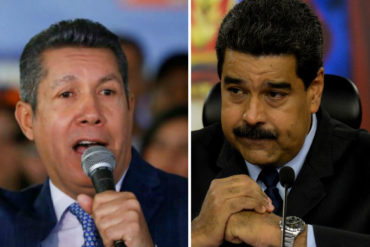 ¡SI TÚ LO DICES! Henri Falcón aseguró que «derrotará» en unas elecciones al «gobierno bruto e incapaz» de Maduro