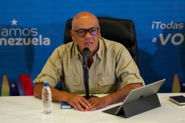 ¡MIRA QUIEN HABLA! Jorge Rodríguez se muestra muy descarado: “La oposición tiene un déficit de democracia muy severo”