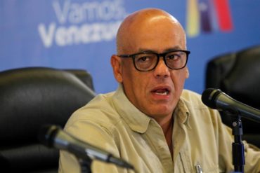 ¡DESCARADO Y LLORÓN! Jorge Rodríguez: EEUU lleva a la OEA noticias falsas para desprestigiar a Venezuela