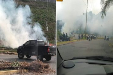 ¡ÚLTIMA HORA! A punta de lacrimógenas GNB dispersó protesta en el Abasto Bicentenario de Terrazas del Ávila (+Fotos)