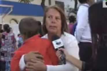 ¡INDIGNANTE! La angustia de una madre por la alimentación de su hijo con cáncer: solo pudo darle de almuerzo un tostón (+Video)