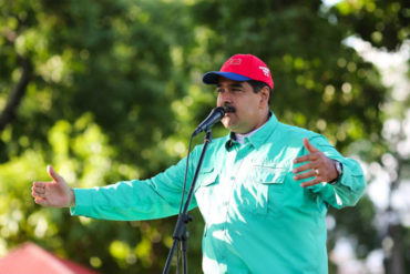 ¡AHORA ES BILINGÜE! Maduro acusa al FMI de ser «sicarios del mundo»: No los queremos en Venezuela, se pueden ir al caralho (+Video)