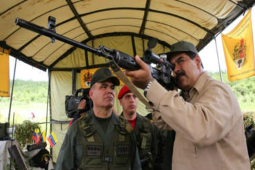 ¡AMENAZA! La advertencia de Maduro si gana un candidato «entreguista»: «Sería el primero que tomaría un fusil»