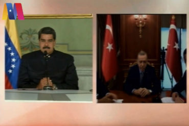 ¡EL COLMO! Presidente de Turquía le dice a Maduro que está seguro de que ganará proceso ilegítimo del #20May (+Video)