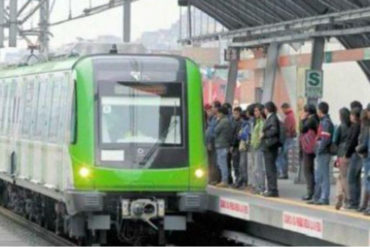 ¡QUÉ TERRIBLE! Venezolano perdió una pierna tras lanzarse en el metro de Perú (+Video)