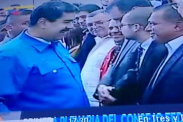 ¡PILLADÍSIMOS! El “apretón de mano” de los gobernadores de oposición con Maduro (+Foto +risitas incluidas)