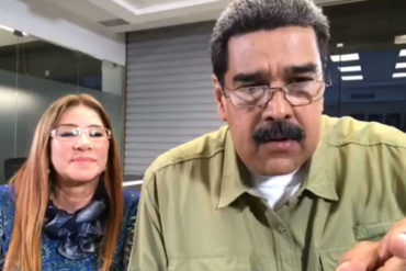 ¡PONTE A LLORAR, PUES! La picadísima reacción de Maduro luego que un usuario lo maldijera en vivo (+ cara impelable de Cilita)