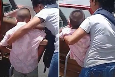 ¡POBRECITO! El trauma del niño que perdió tres dedos en un transporte improvisado (+Video)