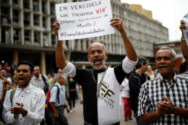 ¡ENTÉRESE! Enfermos de VIH marcharán a Miraflores si el gobierno no da respuesta ante falta de medicinas